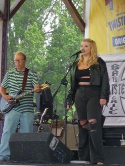 Rick and Samantha at Sportsterz