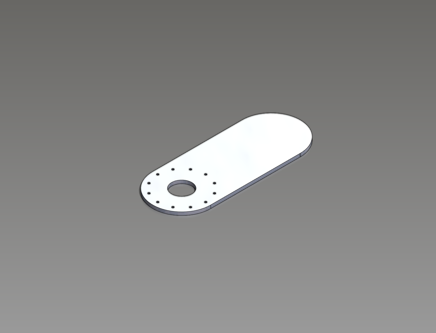 Fuel Cell Mounting Flange - 120PCD 12 BOLT 2IN FILLER