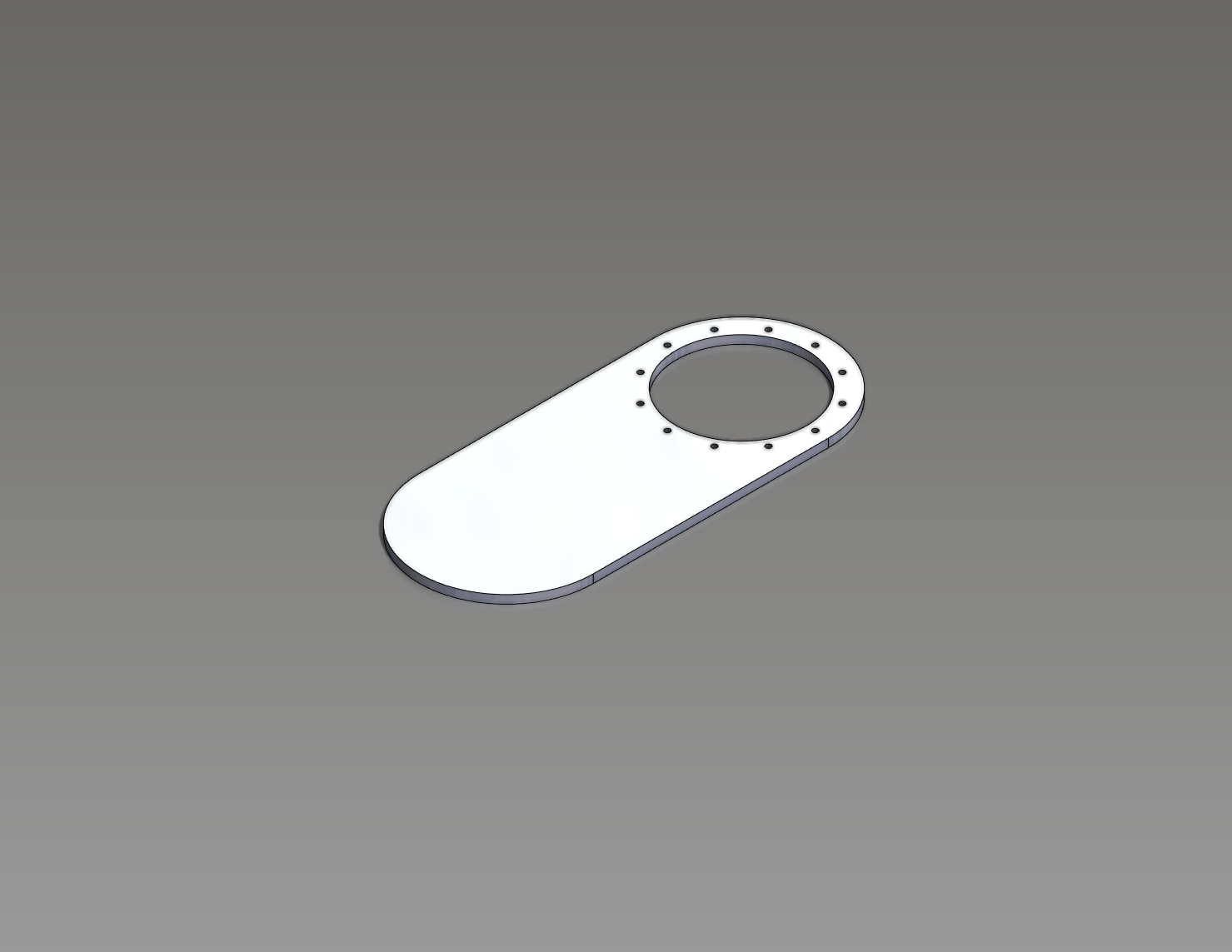 Fuel Cell Mounting Flange - 141.50 PCD RADIUM HANGER