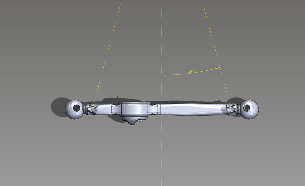Thumbnail: Differential Mounting Bracket 3 inch axle tube