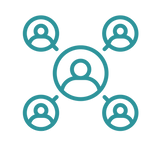 Family and group registration software icon – manage multiple enrollments, alternate billing, and group registrations efficiently.