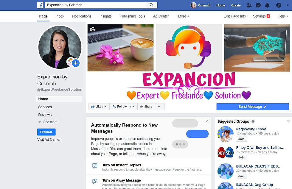 Social Media Creation and Optimization - Facebook Page