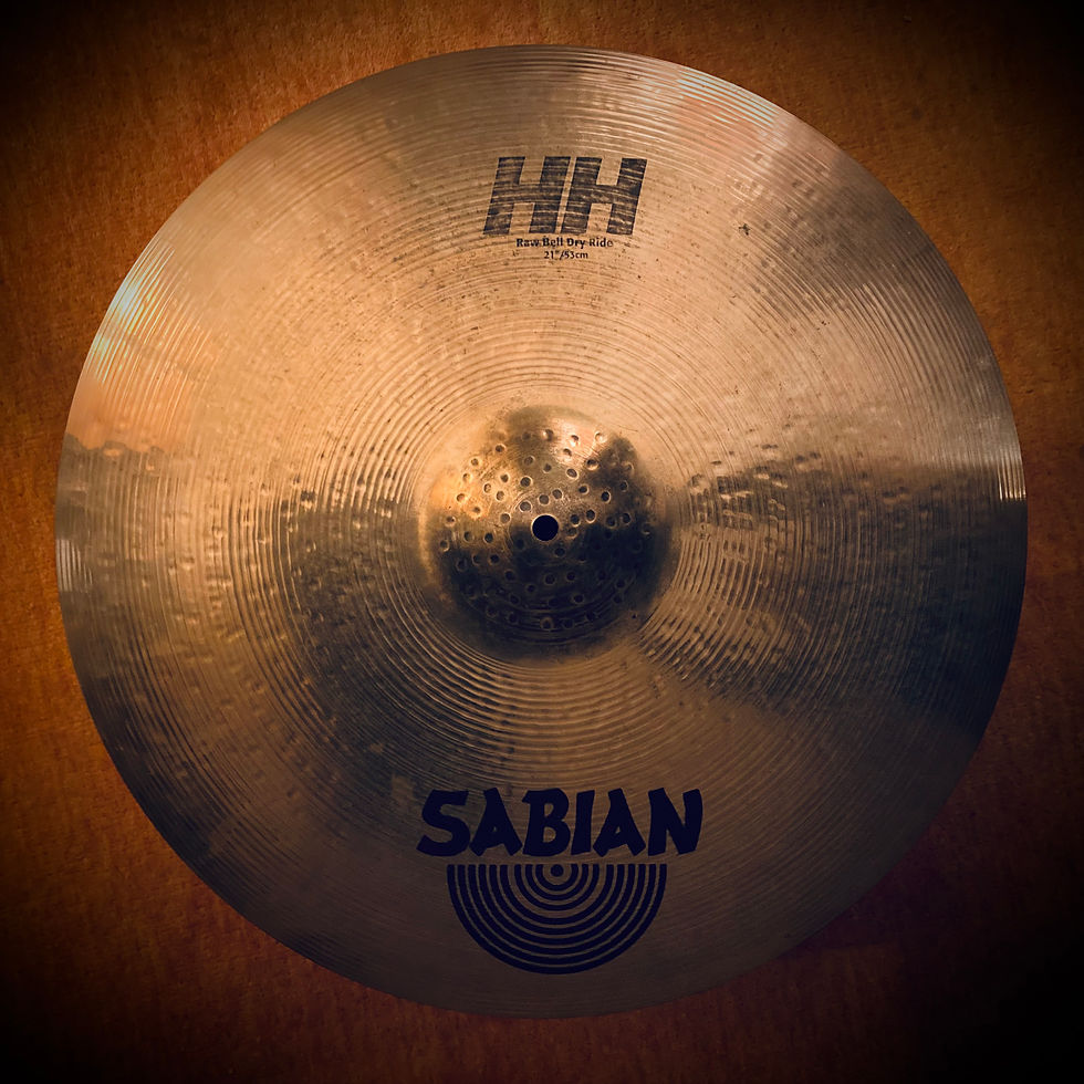 Sabian HH 21 inch Raw Bell Dry Ride cymbal