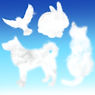 4種類の動物雲