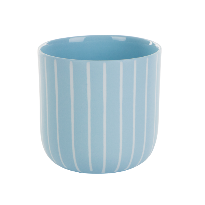 Miniaturbild: eingefärbtes Porzellan, Becher, Kaffeebecher, Bonechina Porzellan, Blautöne