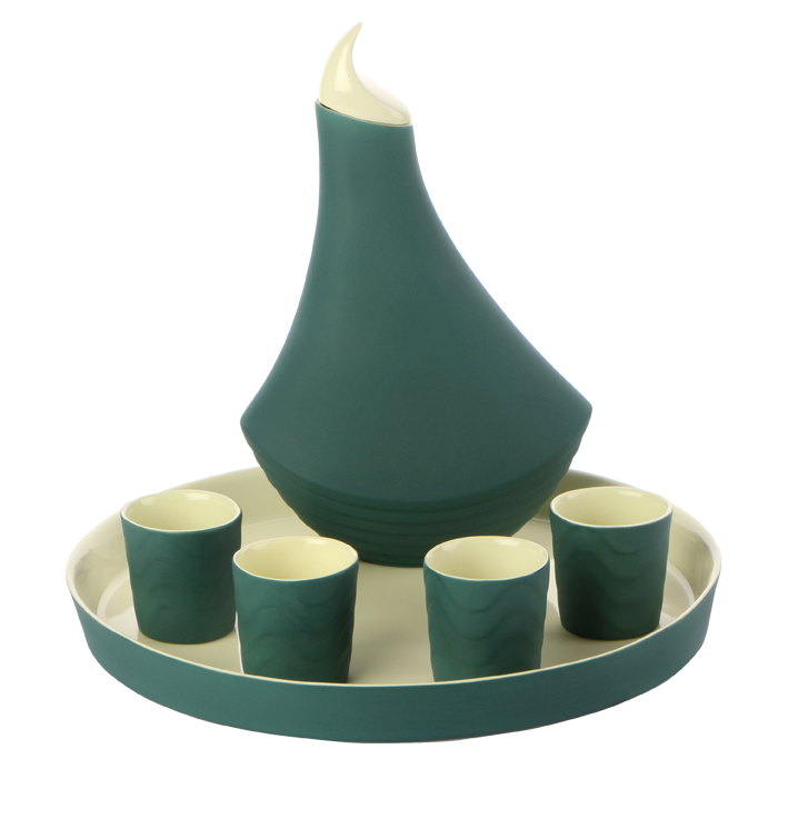 Miniaturbild: Stamperlset, eingefärbtes Porzellan, Pastellkeramik, Porzellanvase, Keramik in Wien, Porzellanwerkstatt in Wien, mano