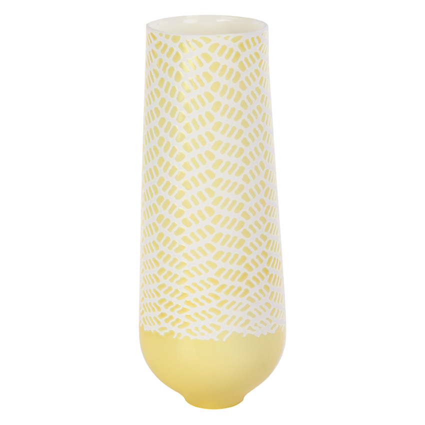 Miniaturbild: Porzellanvase, Bonechina Porzellan, Vase mit Muster, färbige Vasen, Struktur, Keramik in Wien, mano design