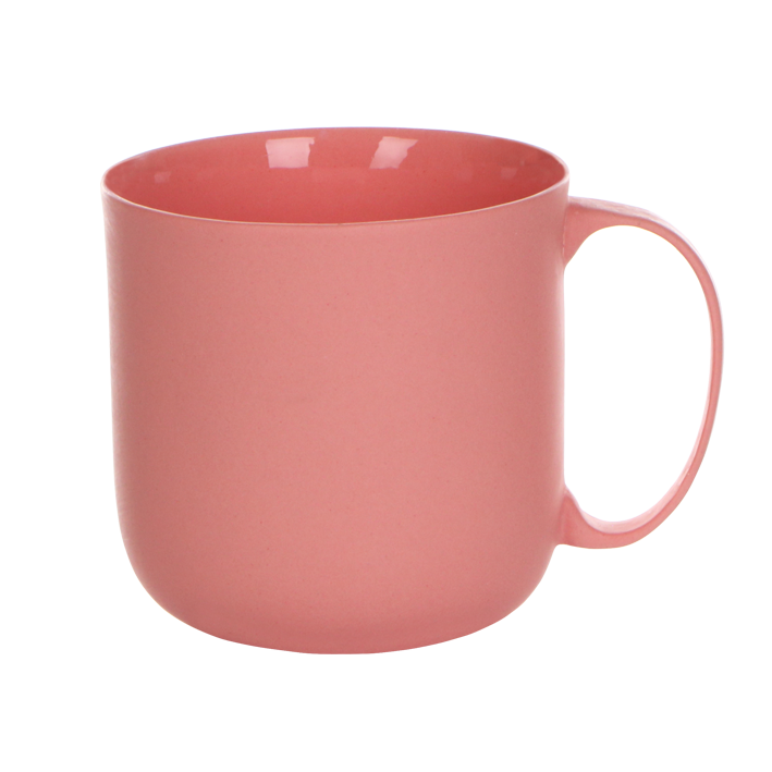 Miniaturbild: eingefärbtes Porzellan, Tasse, Kaffeetasse, Bonechina Porzellan, Rosetöne