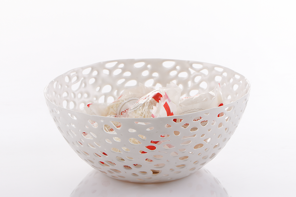 Thumbnail: weiche Schale, Schale fürs Bad, thermoplastisches Material, handgespritzt, manodesign Wien,