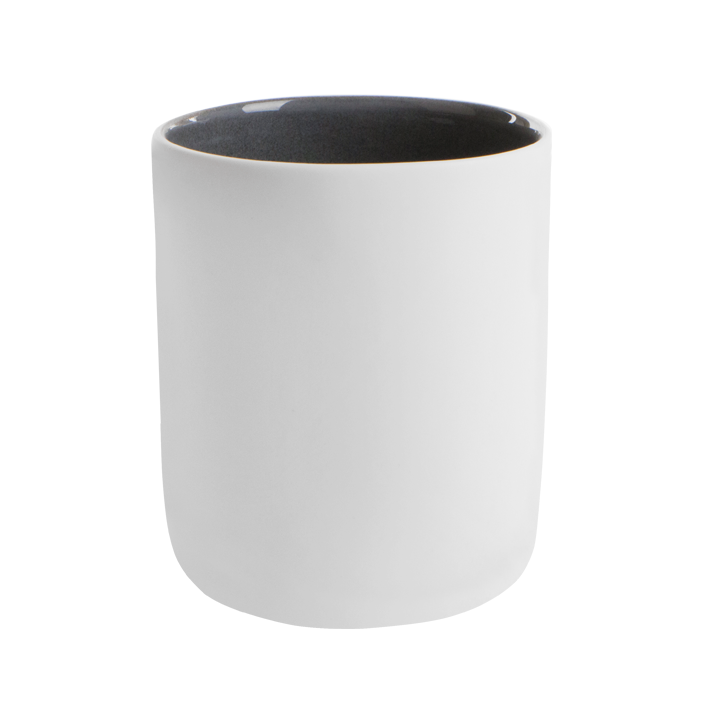 Miniaturbild: eingefärbtes Porzellan, Becher, Kaffeebecher, Bonechina Porzellan, Grautöne