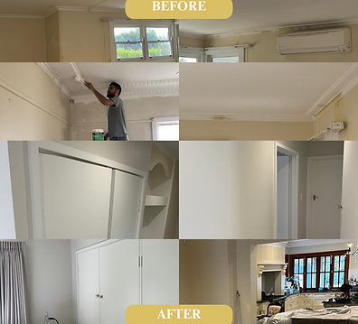 RESIDENTIAL PROJECT BEFORE COMPLETION AND AFTER COMPLETION IMAGE