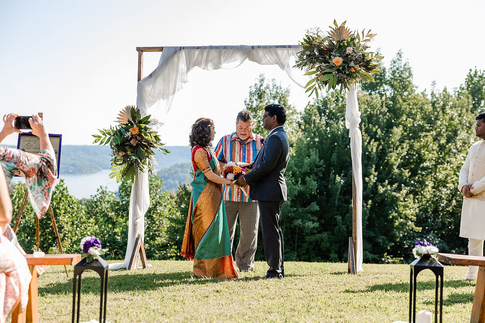 Indian Wedding, multicultural wedding, Mountain Wedding Venue in Tennessee, wedding aisle with mountains, Destination Wedding, Tennessee Wedding, Mountain wedding venue, Estate Wedding Buyout, Wedding Venue near me, Nashville Wedding Venue