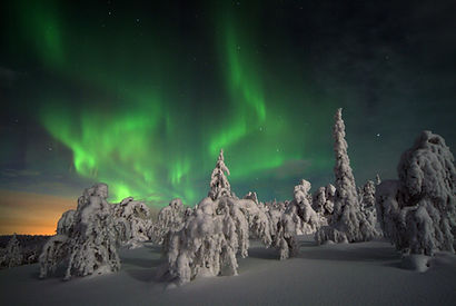 laponie finlandaise mars 2020 aurores boréales christophe André frédéric lenoir club jet tous ylläs saaga