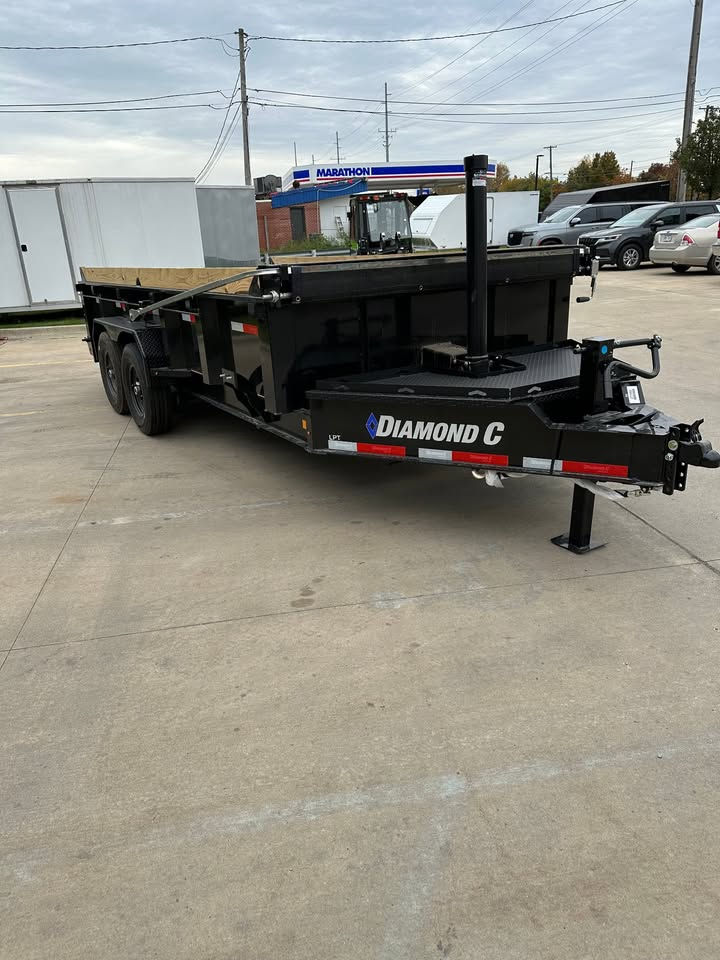 Thumbnail: 2024 Diamond C 7x16 Dump Trailer