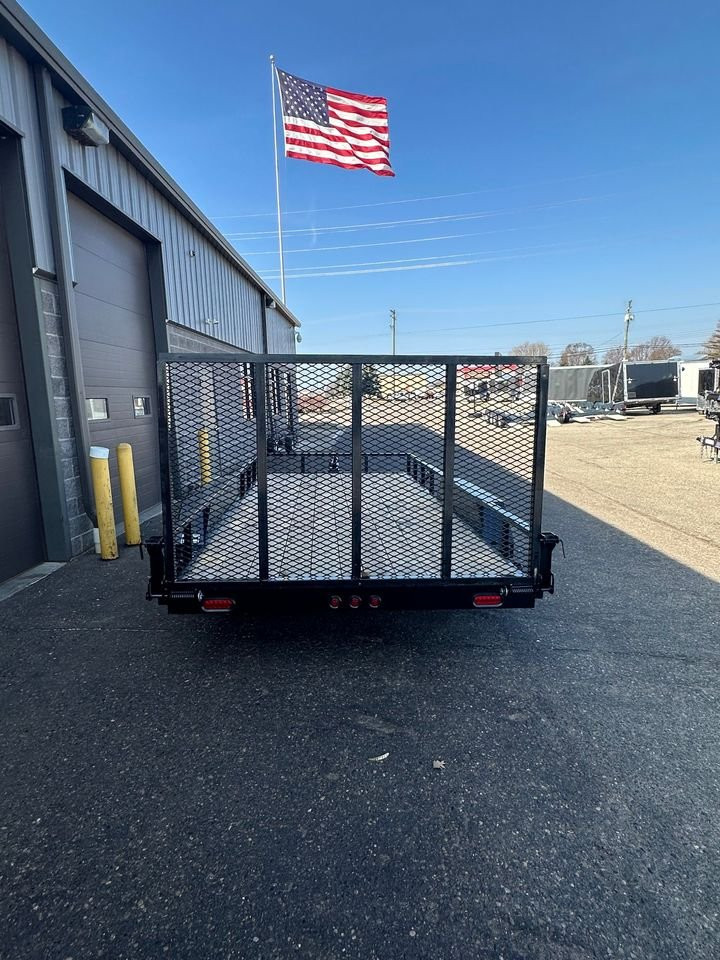 Thumbnail: 2024 Liberty 7x16 tandem axle utility trailer