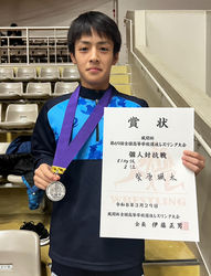 全国選抜大会・JOC大会で準優勝を達成　柴原颯太（小川工）が見事な活躍を見せる