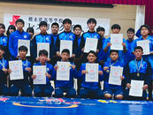 🏆令和７年度　熊本県高等学レスリング新人大会　「小川工業高校完全優勝！」