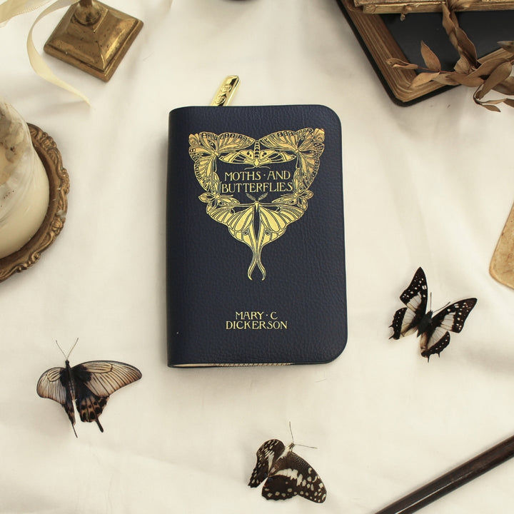 Thumbnail: Moths and Butterfly Zip Around Wallet, Well Read Company,  Book Lover Gift