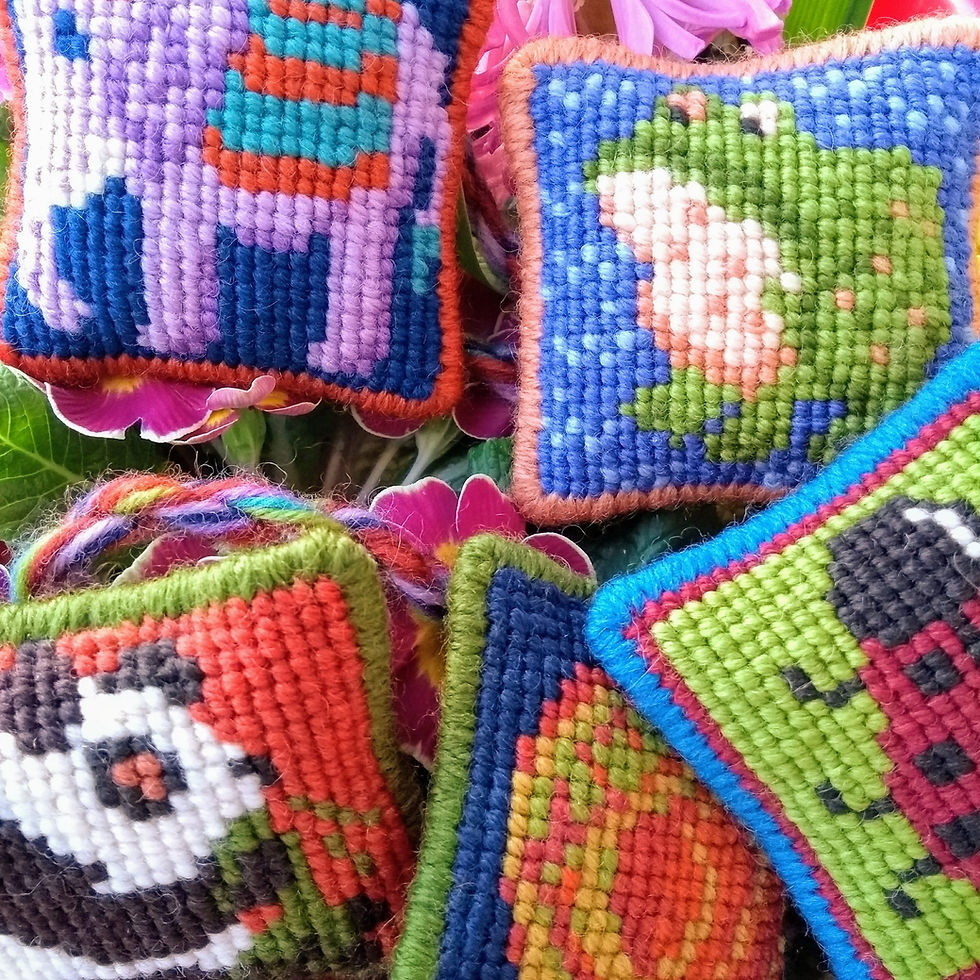 Thumbnail: Dutch Bunny Tapestry Mini-Kit