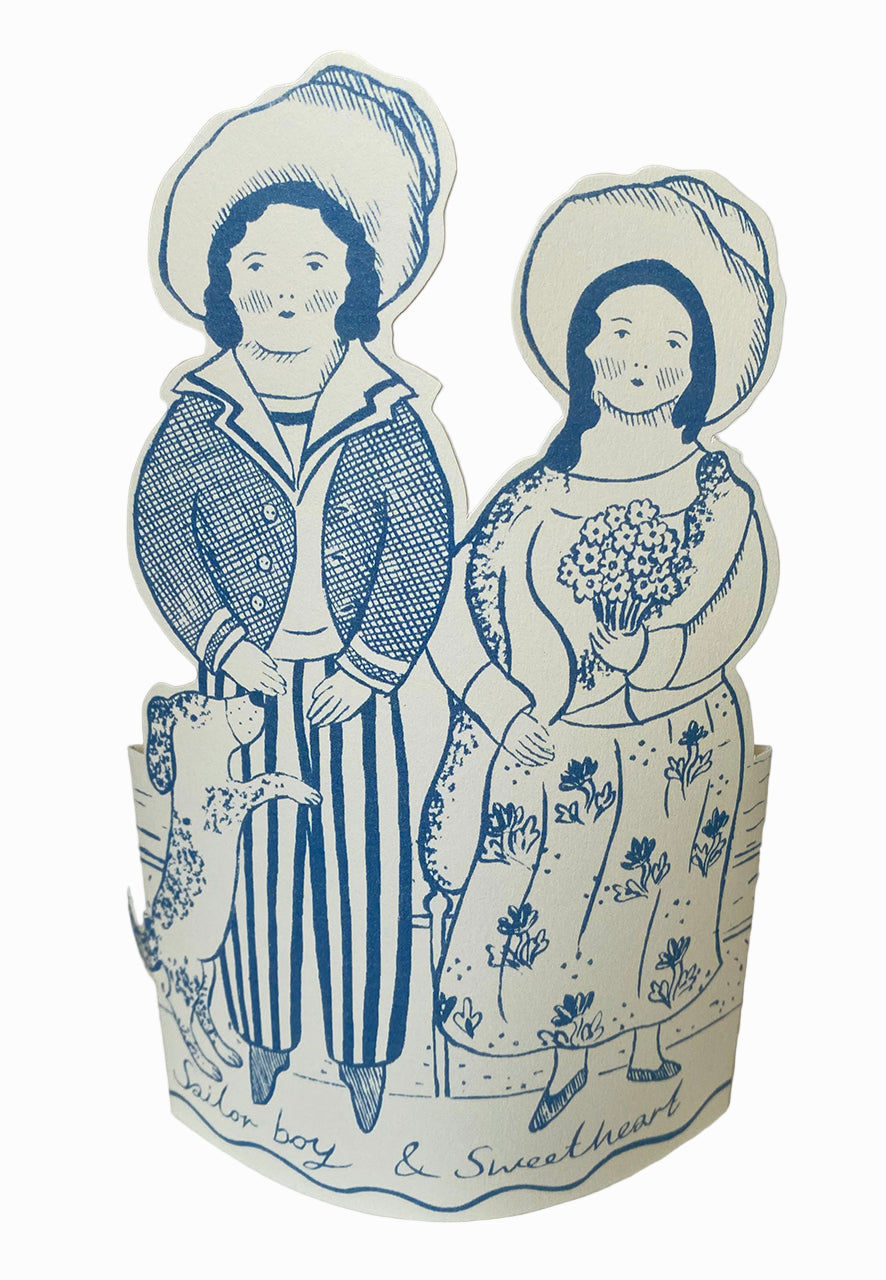 Set of Three Standing Cards From Elizabeth Harbour Designs