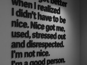 “The Trap of Being Nice: Why Goodness Matters More”
