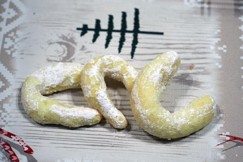 Kokos-kiflice omiljena su božićna slastica