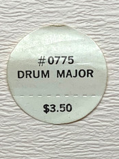 Ken Sticker Fashion #0775 Drum Major €2,-