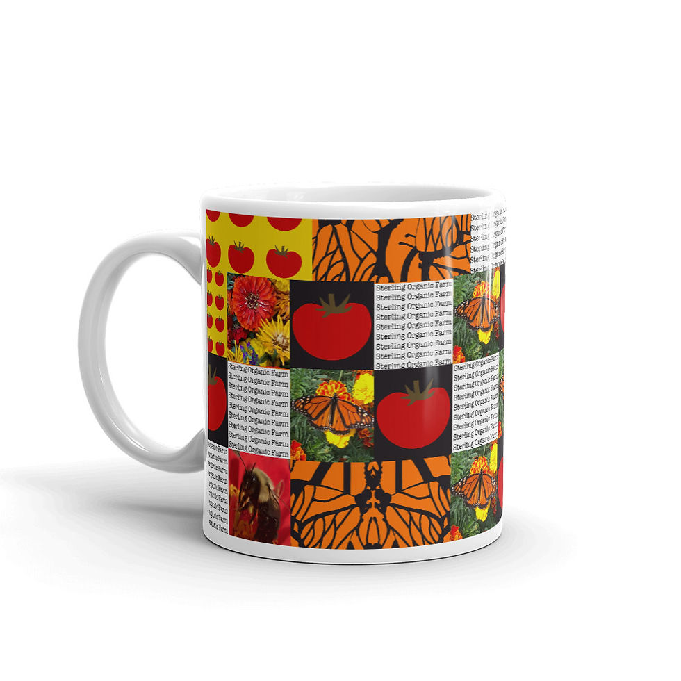 Thumbnail: Patchwork Butterflies Mug