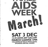 World AIDS Week March!