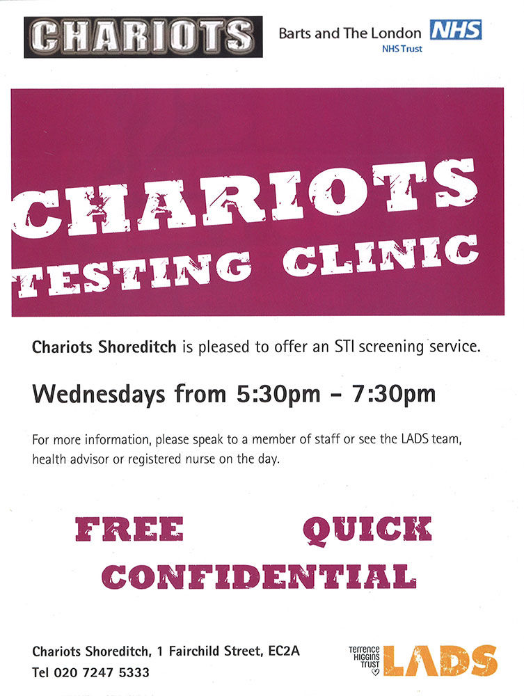 Chariots Testing Clinic