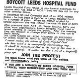 Boycott Leeds Hospital Fund