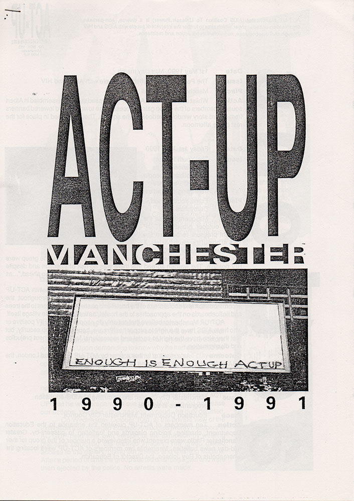 ACT-UP Manchester 1990-1991