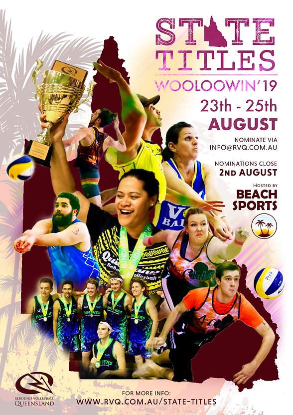 State Titles Rebound Volleyall Queensland