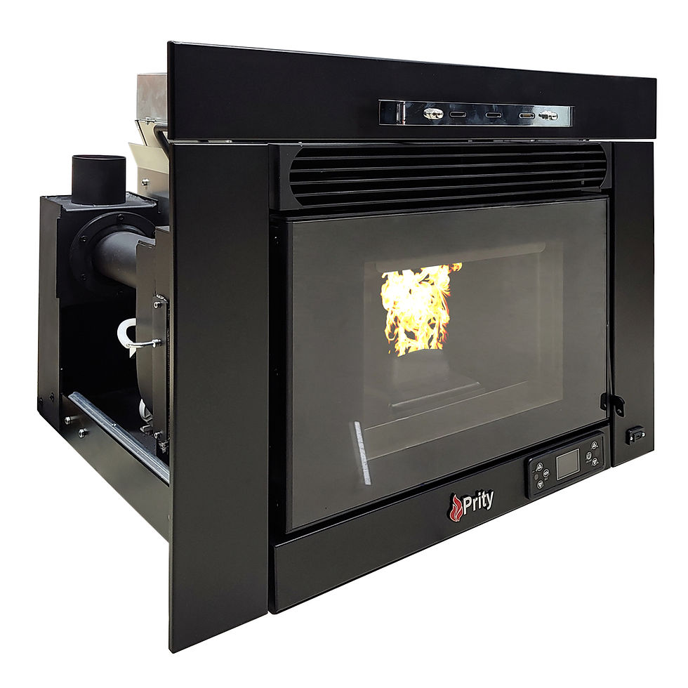 Miniatura: Calefactor a Pellet 9.5Kw Insertable - 95m2