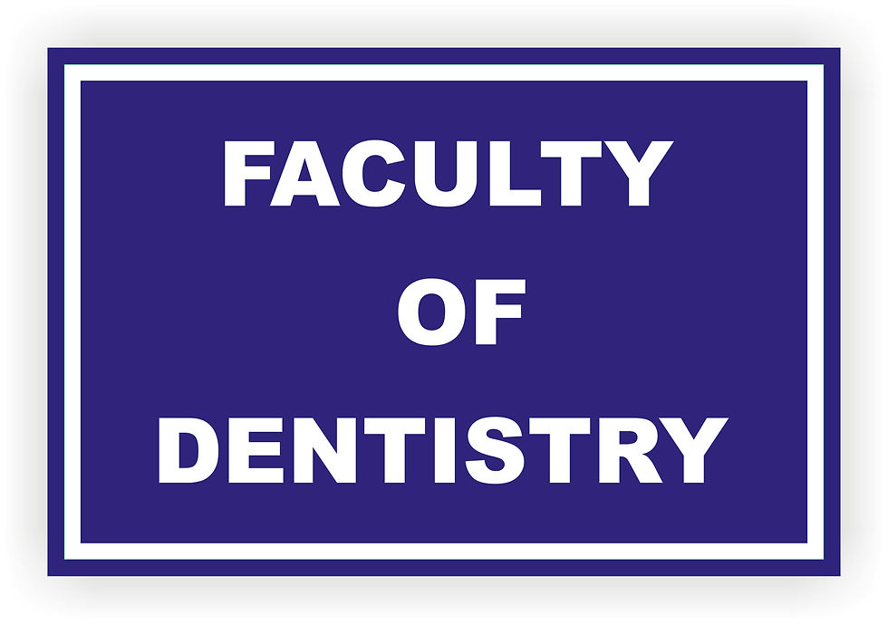 INSTITUTIONAL-SIGN-FACULTY OF DENTISTRY