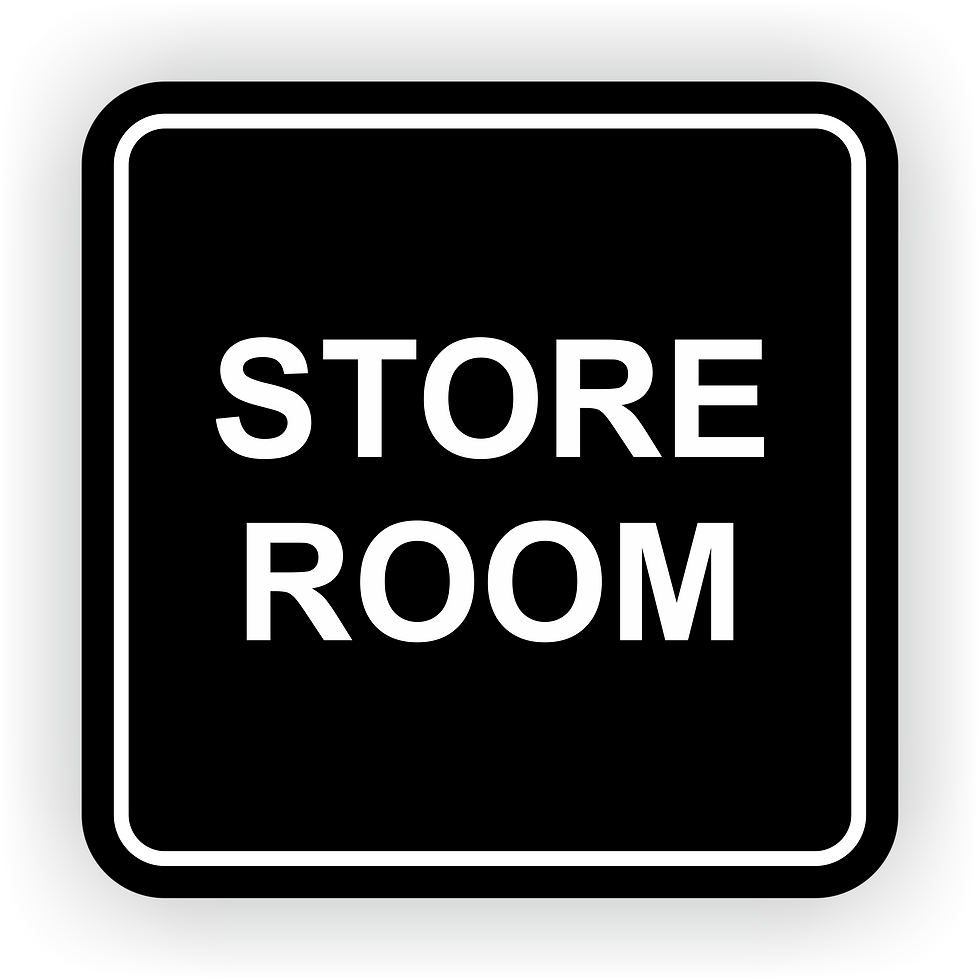Wall Hanging  Name Plate -Store Room Sign