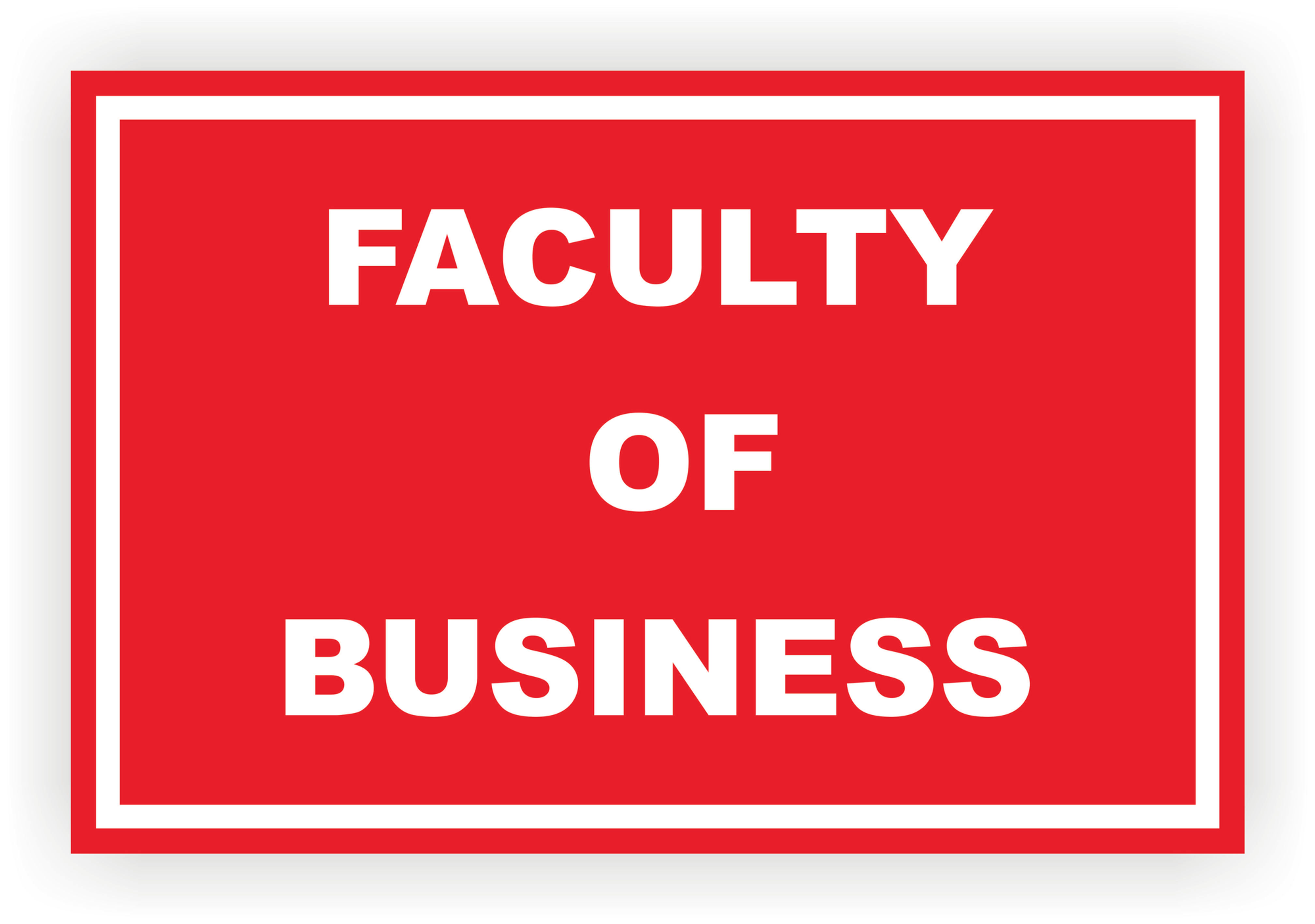 INSTITUTIONAL-SIGN-FACULTY OF BUSINESS