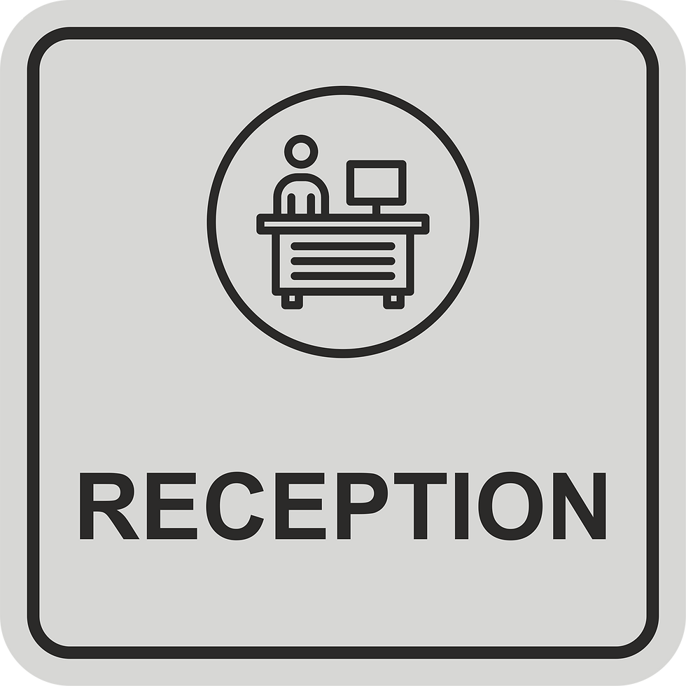 Thumbnail: Wall Hanging  Name Plate -Reception Sign