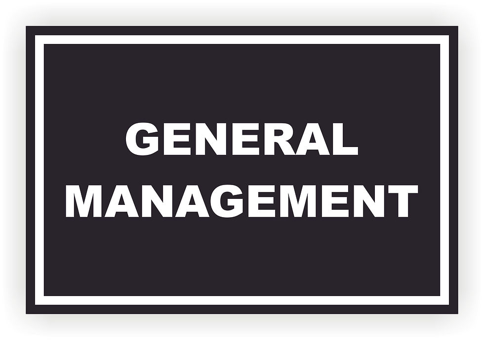 INSTITUTIONAL-SIGN-GENERAL-MANAGEMENT