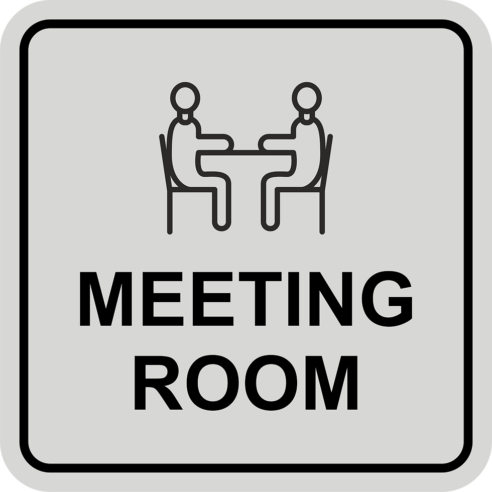Wall Hanging  Name Plate -Meeting Room Sign