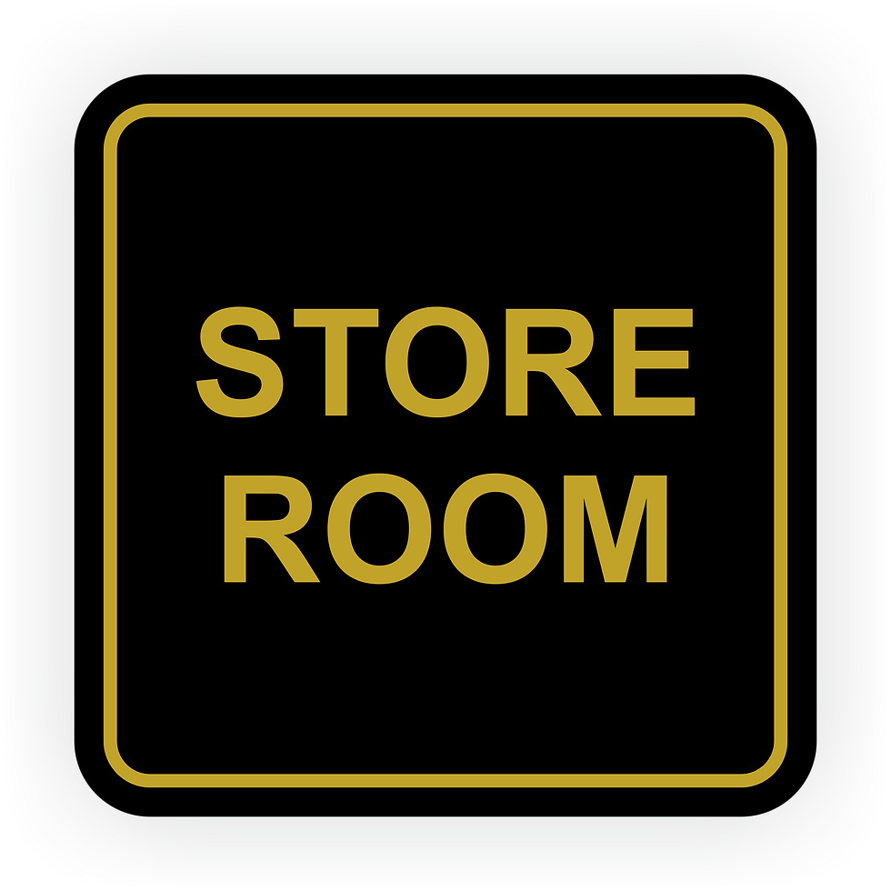 Wall Hanging  Name Plate -Store Room Sign