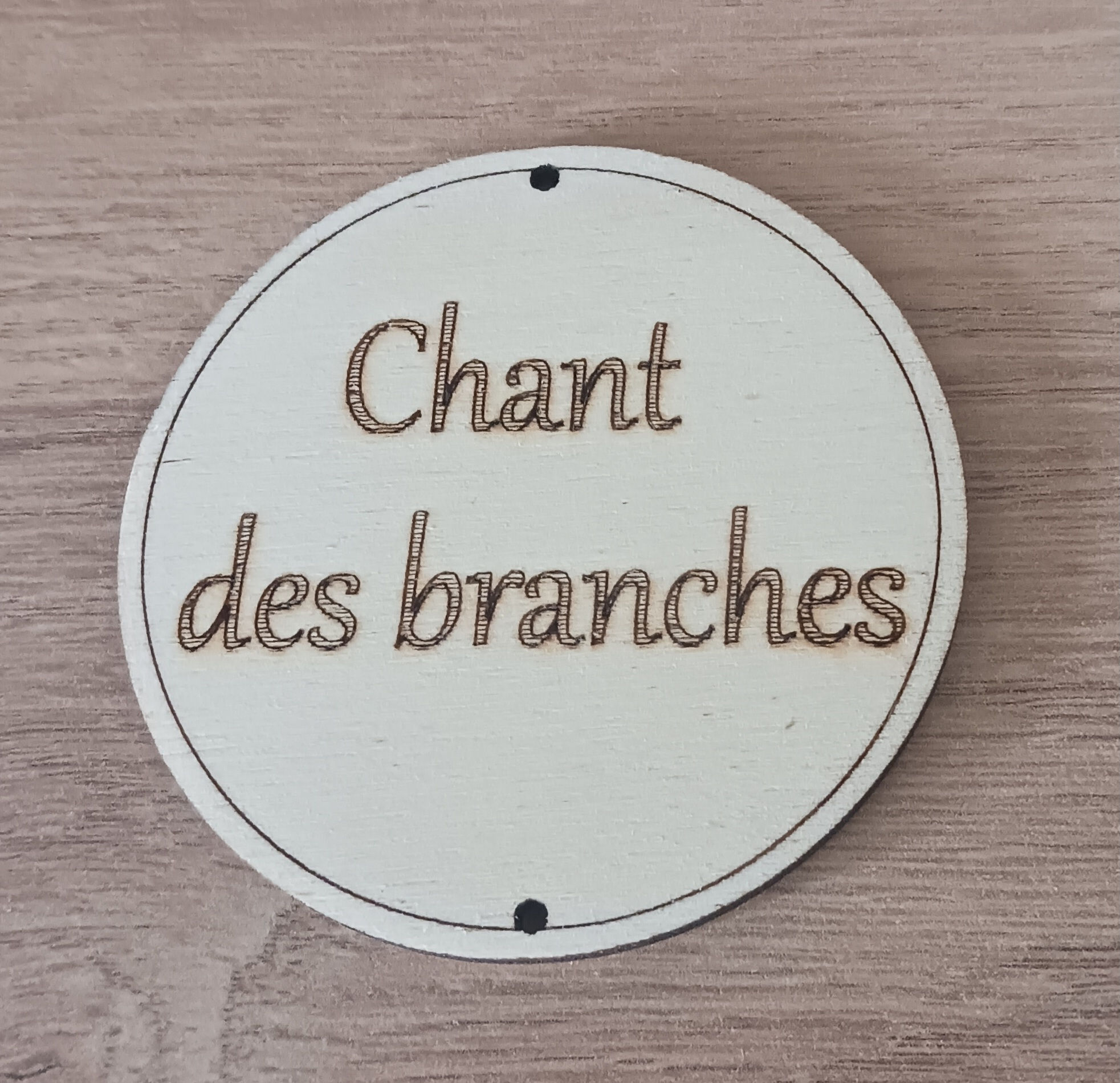 Mini phrase "Chant des branches"