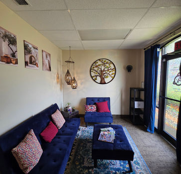 waiting room lobby inside Restore Balance Massage Therapy