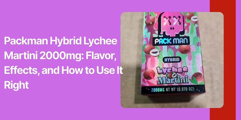 nicotine vape Packman Vapes UK Review Vape CBC 1000mg Sativa - Pack Man main image 0
