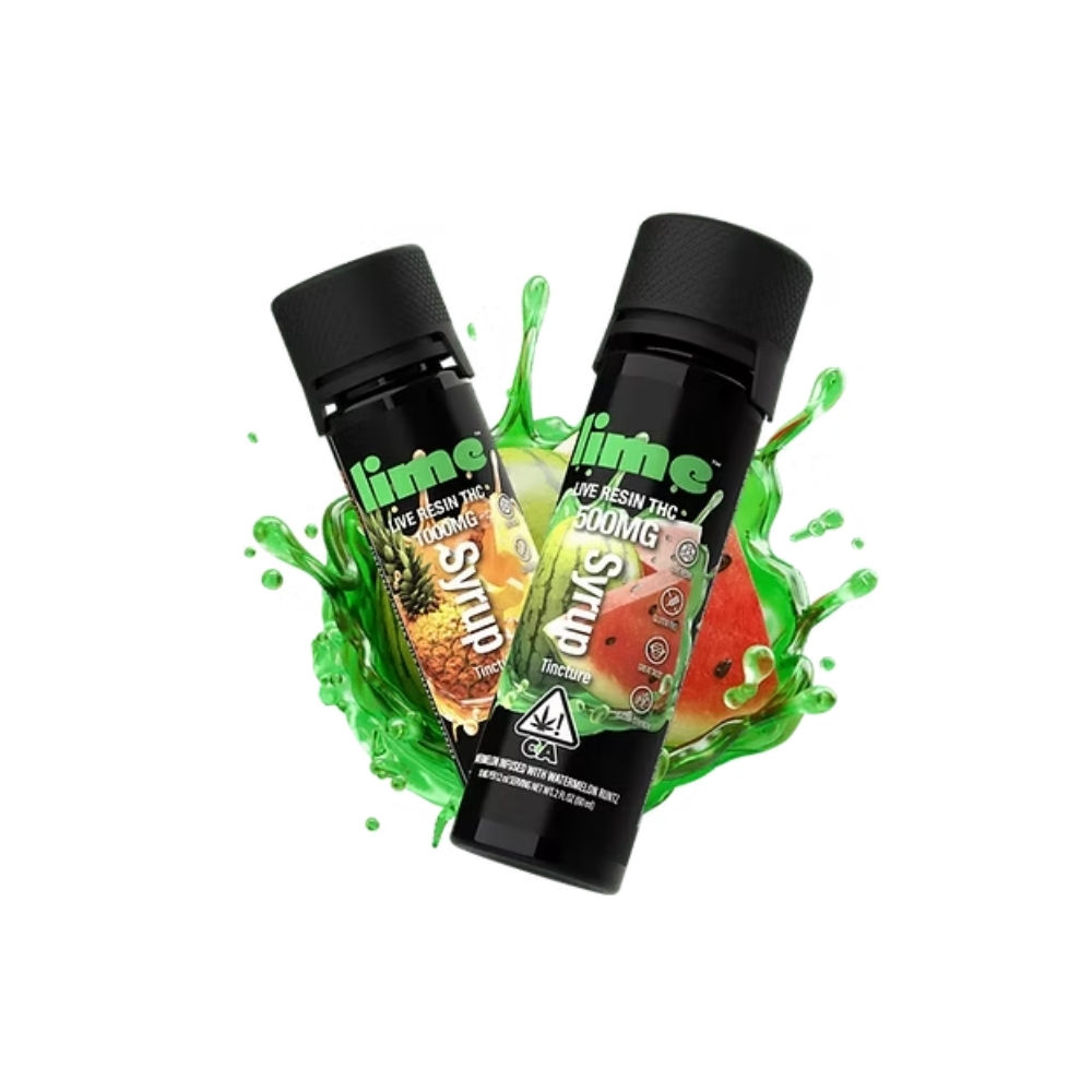 Lime- LIVE RESIN THC SYRUP-1000mg