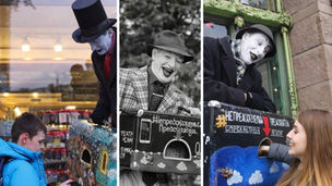 В Петербурге покончил с собой уличный артист Леонид Иванов, "Непредсказуемый предсказатель"