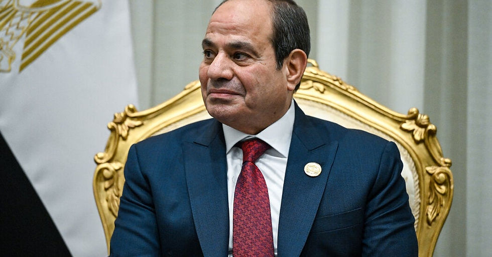 Президент Египта ас-Сиси пообещал уйти с поста в 2030 году