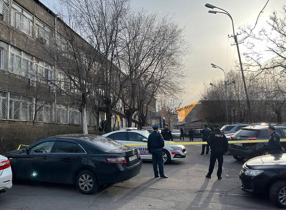 В Ереване спецназ задержал трех мужчин, напавших на отдел полиции
