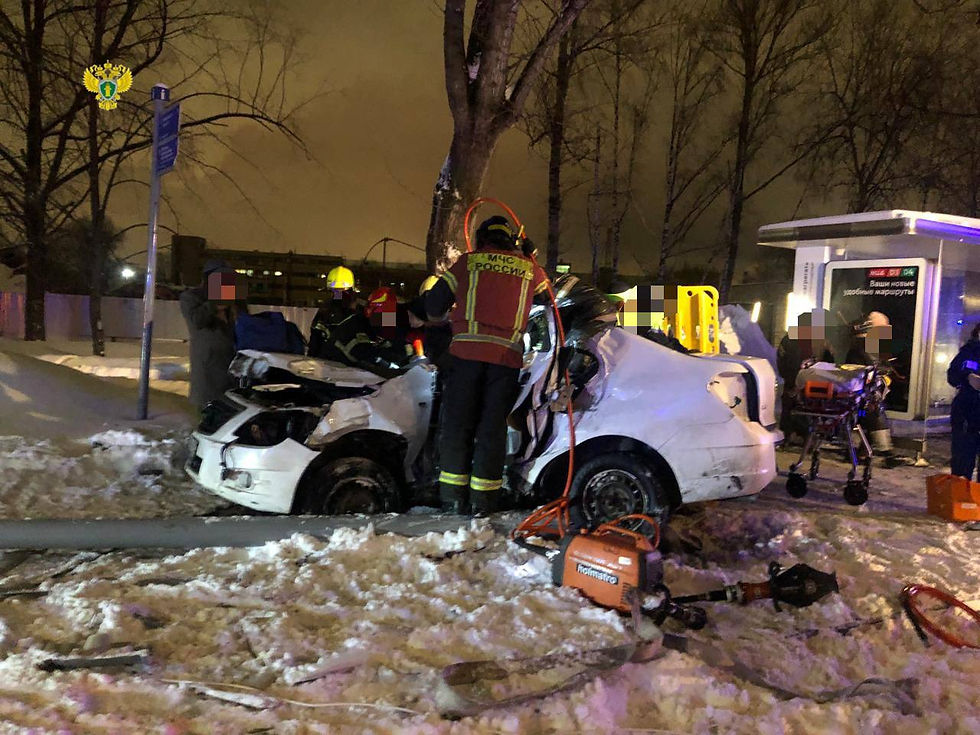 ДТП Перовское шоссе Москва