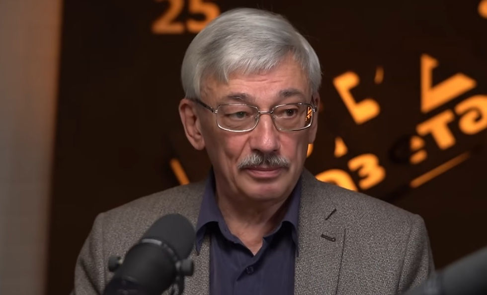 Сопредседатель "Мемориала" Олег Орлов